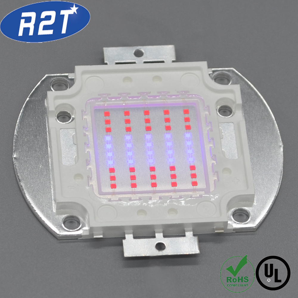 Customized COB LED chip high power grow light full spectrum led 50w