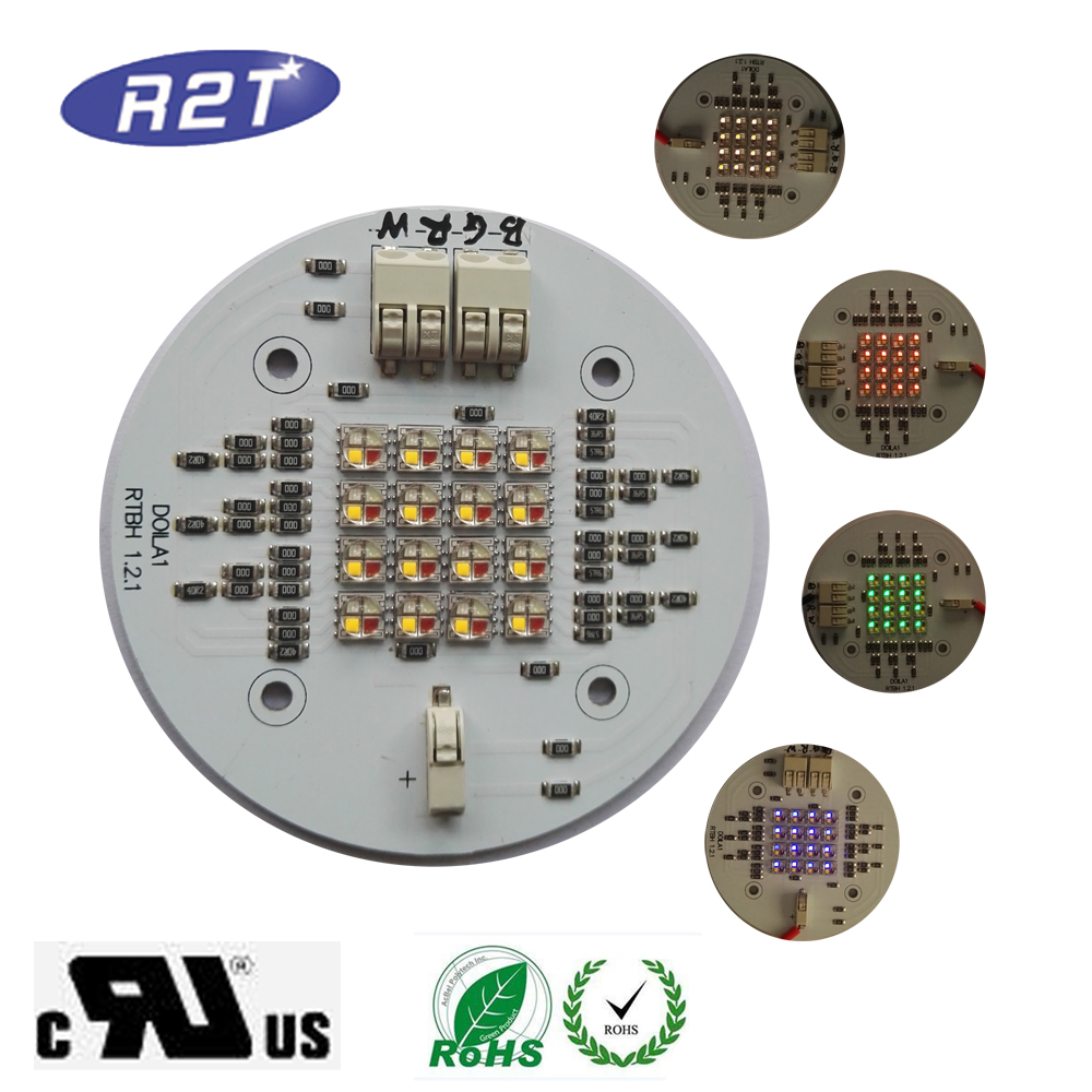 China customized 12V 24V RGB LED PCB assembly manufacuturer